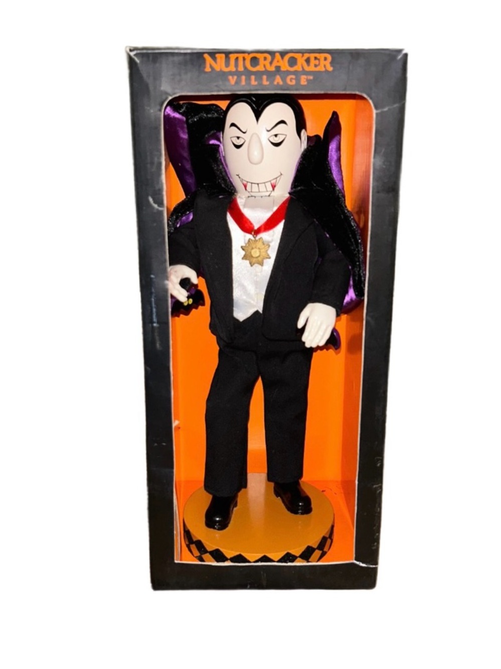 May Dept. Co • Dracula • Vampire • Halloween • 2005 • Wooden • Nutcracker • New